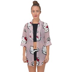 Hello Kitty Open Front Chiffon Kimono by nateshop