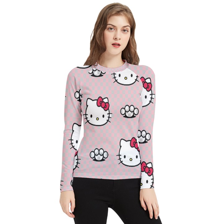 Hello Kitty Women s Long Sleeve Rash Guard