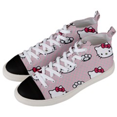 Hello Kitty Men s Mid-top Canvas Sneakers by nateshop