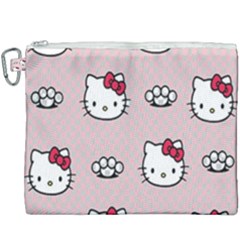 Hello Kitty Canvas Cosmetic Bag (xxxl) by nateshop