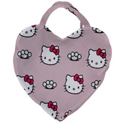 Hello Kitty Giant Heart Shaped Tote by nateshop