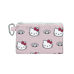 Hello Kitty Canvas Cosmetic Bag (small) by nateshop