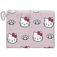 Hello Kitty Canvas Cosmetic Bag (xxl) by nateshop