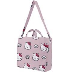 Hello Kitty Square Shoulder Tote Bag by nateshop