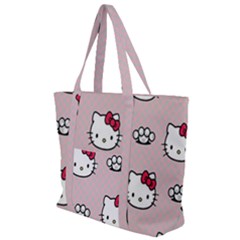 Hello Kitty Zip Up Canvas Bag by nateshop