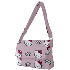 Hello Kitty Full Print Messenger Bag (l) by nateshop