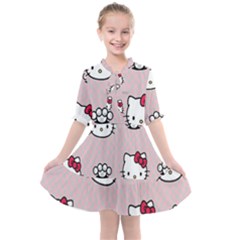 Hello Kitty Kids  All Frills Chiffon Dress by nateshop