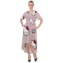 Hello Kitty Front Wrap High Low Dress View1