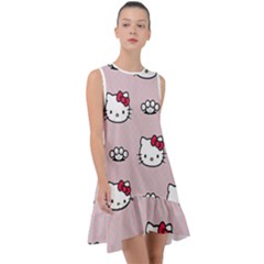 Hello Kitty Frill Swing Dress by nateshop