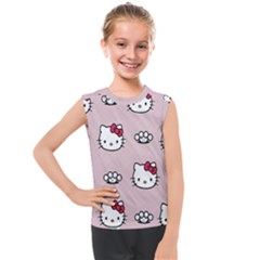 Hello Kitty Kids  Mesh Tank Top by nateshop