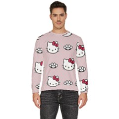 Hello Kitty Men s Fleece Sweatshirt by nateshop