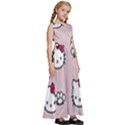 Hello Kitty Kids  Satin Sleeveless Maxi Dress View3