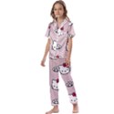 Hello Kitty Kids  Satin Short Sleeve Pajamas Set View1