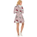 Hello Kitty Long Sleeve Velour Longline Dress View4