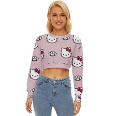 Hello Kitty Lightweight Long Sleeve Sweatshirt by nateshop