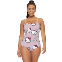 Hello Kitty Retro Full Coverage Swimsuit by nateshop