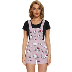 Hello Kitty Short Overalls by nateshop