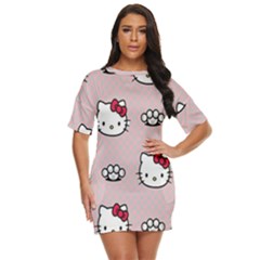 Hello Kitty Just Threw It On Dress by nateshop