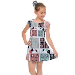 Mint Kids  Cap Sleeve Dress by nateshop