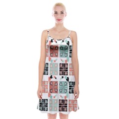 Mint Spaghetti Strap Velvet Dress by nateshop