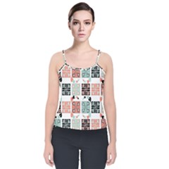 Mint Velvet Spaghetti Strap Top by nateshop