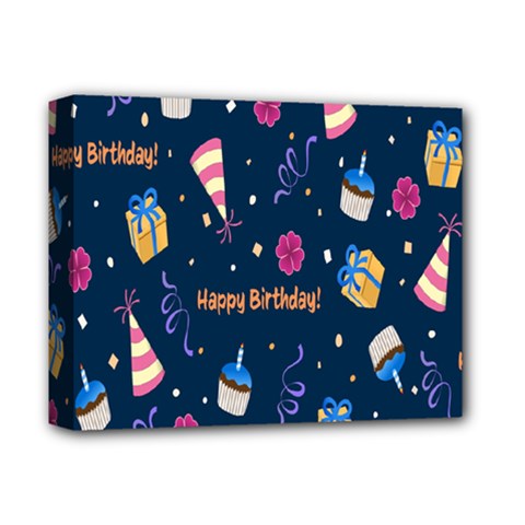 Party-hat Deluxe Canvas 14  X 11  (stretched) by nateshop