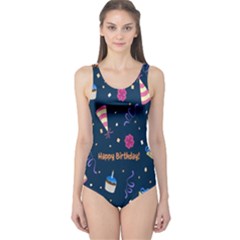 Party-hat One Piece Swimsuit by nateshop