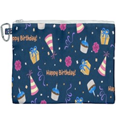 Party-hat Canvas Cosmetic Bag (xxxl) by nateshop