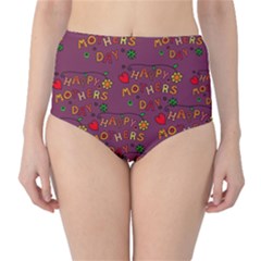 Seamless,happy Mothers Day Classic High-waist Bikini Bottoms by nateshop