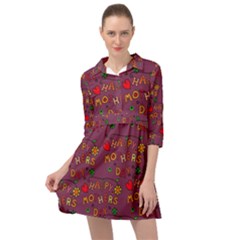 Seamless,happy Mothers Day Mini Skater Shirt Dress by nateshop