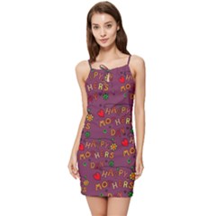 Seamless,happy Mothers Day Summer Tie Front Dress by nateshop