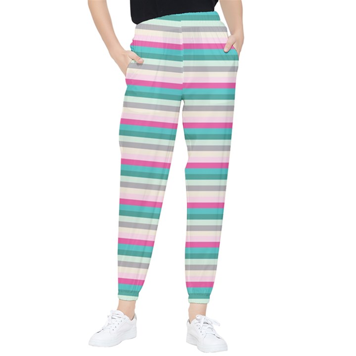 Stripes Tapered Pants