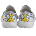 Storm Thunder Lightning Light Flash Cloud Kids Lightweight Slip Ons View4