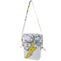 Storm Thunder Lightning Light Flash Cloud Folding Shoulder Bag View1