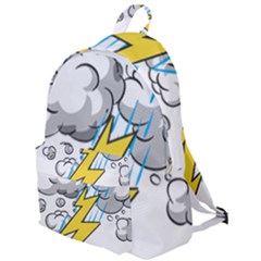 Storm Thunder Lightning Light Flash Cloud The Plain Backpack by danenraven