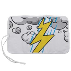 Storm Thunder Lightning Light Flash Cloud Pen Storage Case (m) by danenraven