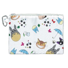 My Neighbor Totoro Cartoon Canvas Cosmetic Bag (xl) by danenraven