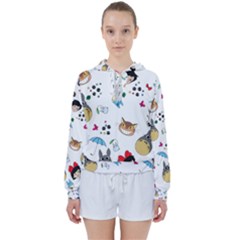 My Neighbor Totoro Cartoon Women s Tie Up Sweat by danenraven