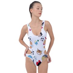 My Neighbor Totoro Cartoon Side Cut Out Swimsuit by danenraven