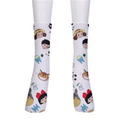 My Neighbor Totoro Cartoon Crew Socks by danenraven