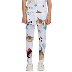 My Neighbor Totoro Cartoon Kids  Skirted Pants by danenraven