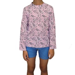 Batik-02 Kids  Long Sleeve Swimwear by nateshop