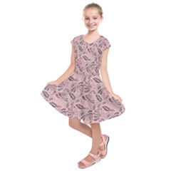 Batik-02 Kids  Short Sleeve Dress by nateshop