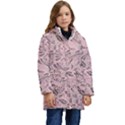 Batik-02 Kid s Hooded Longline Puffer Jacket View1