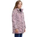 Batik-02 Kid s Hooded Longline Puffer Jacket View2