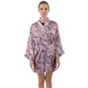 Batik-02 Long Sleeve Satin Kimono View1