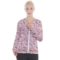 Batik-02 Casual Zip Up Jacket by nateshop