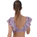 Batik-02 Plunge Frill Sleeve Bikini Top View2