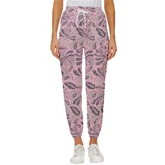 Batik-02 Cropped Drawstring Pants by nateshop