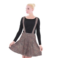 Batik-03 Suspender Skater Skirt by nateshop